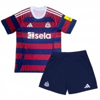 Echipament fotbal Newcastle United Joelinton #7 Tricou Deplasare 2024-25 pentru copii maneca scurta (+ Pantaloni scurti)